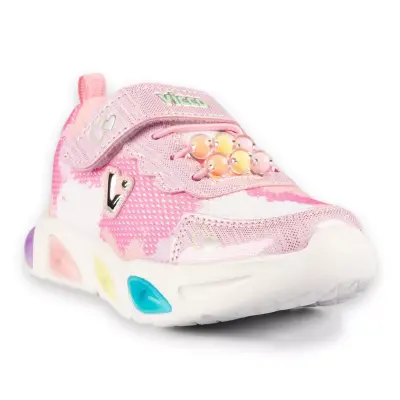Vicco 346.P25Y.177 Gelato Işıklı Pembe Kız Çocuk Spor Ayakkabı 