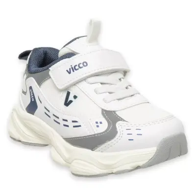 Vicco 346.P25Y.202 Tag Günlük Beyaz Çocuk Spor Ayakkabı - 1