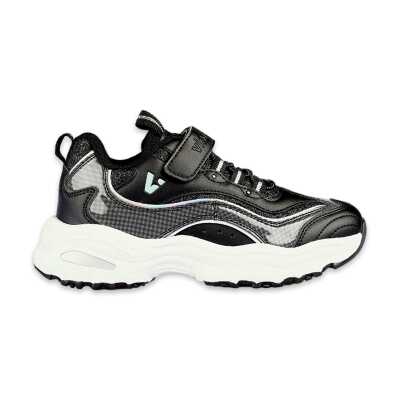 Vicco 346.P26Y.136 Hack Günlük Siyah-Beyaz Çocuk Spor Ayakkabı 