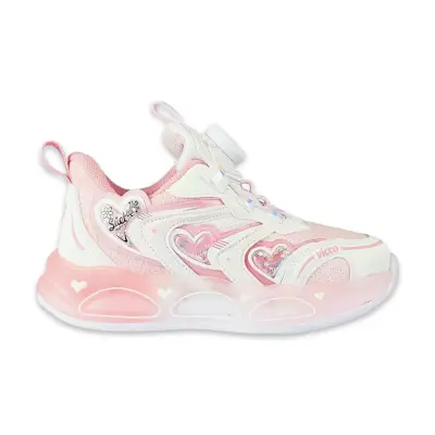 Vicco 346.P26Y155 Benetti Ithal Patik Işikli Pembe Kız Çocuk Spor Ayakkabı - 1