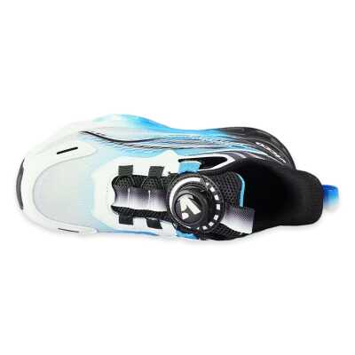 Vicco 346.P26Y.159 Vektor Ithal Patik Işikli Siyah-Beyaz Çocuk Spor Ayakkabı - 3