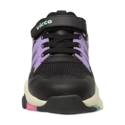 Vicco 869.F25K.304 Teo Filet Siyah-Beyaz Çocuk Spor Ayakkabı - 3