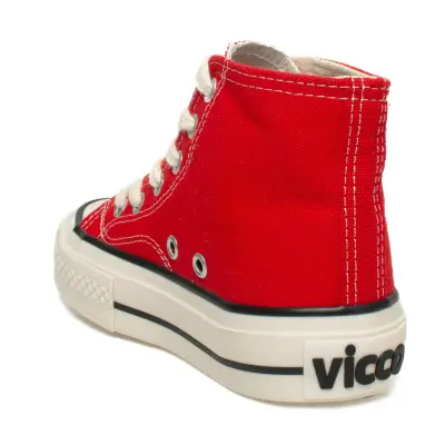 Vicco 925.F24Y219 Star Filet Keten Kırmızı Çocuk Spor Ayakkabı - 4