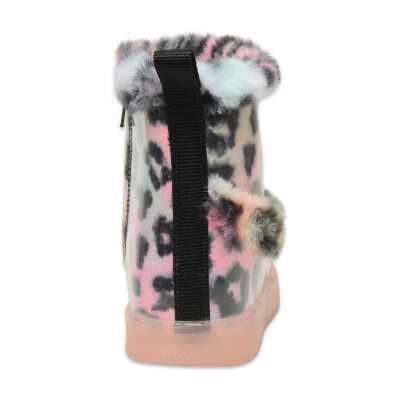 Vicco 943.B25K.501 Bebe Işıklı Siyah-Beyaz Kız Çocuk Bot - 4