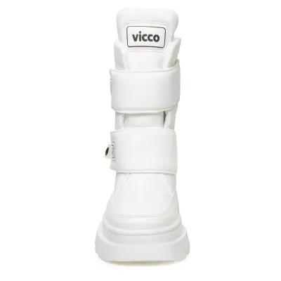 Vicco 943.P23K407 Dulce Patik Kar Beyaz Çocuk Bot - 3