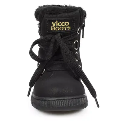 Vicco 946.B20K.222 Bebe Siyah Çocuk Bot - 3