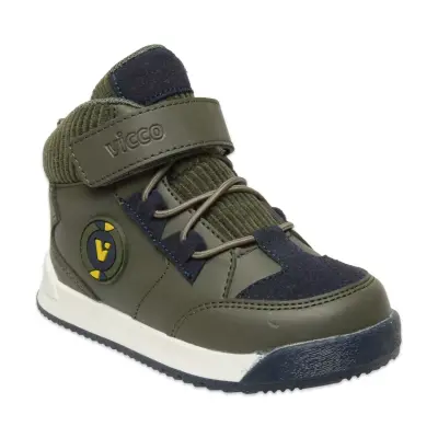 Vicco 946.B24K413 Hippi Bebe Haki Erkek Çocuk Bot 