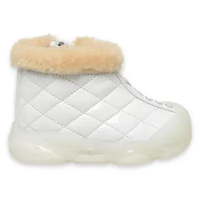 Vicco 946.B24K422 Poppy Ii Bebe Işıklı Beyaz Kız Çocuk Bot - 2