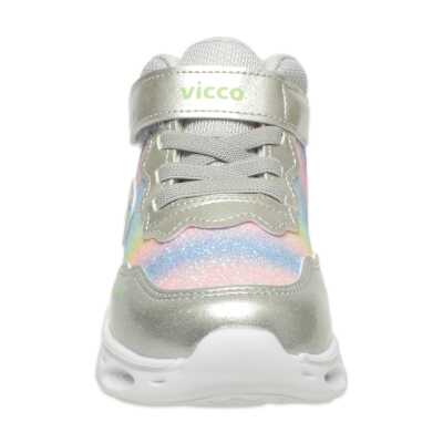 Vicco 946.B25K430 Poni Bebe Işıklı Phylon Gümüş Çocuk Bot - 3