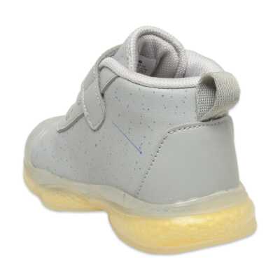 Vicco 946.B25K447 Geminis Bebe Işıklı Phylon Gri Erkek Çocuk Bot - 4