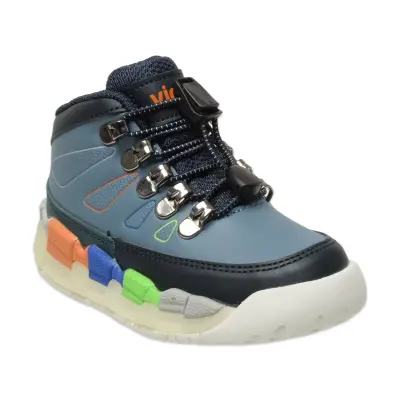 Vicco 946.P24K417 Ellen Patik Işıklı Phylon Mavi Kız Çocuk Bot 