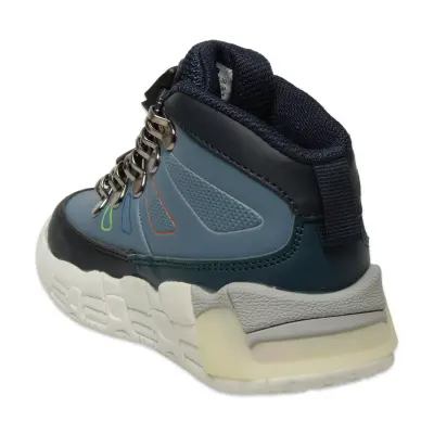 Vicco 946.P24K417 Ellen Patik Işıklı Phylon Mavi Kız Çocuk Bot - 4