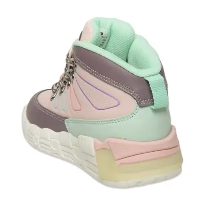 Vicco 946.P24K417 Ellen Patik Işıklı Phylon Pudra Kız Çocuk Bot - 4