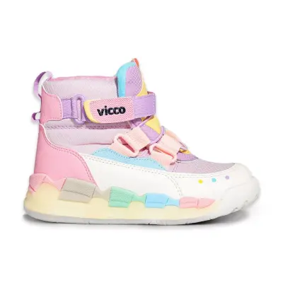 Vicco 946.P24K426 Lesi Patik Phylon Beyaz Çocuk Bot - 1