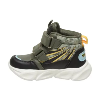 Vicco 946.P25K420 David Patik Işıklı Phylon Haki Erkek Çocuk Bot - Vicco (1)