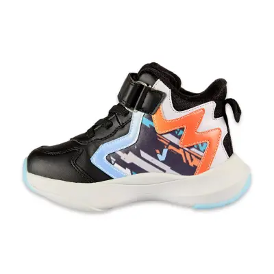 Vicco 946.P25K.441 Speed Patik Işıklı Phylon Siyah-Beyaz Çocuk Spor Ayakkabı - Vicco (1)