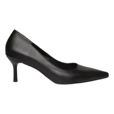 Zeyn 4019 Annares Stiletto Siyah Kadın Ayakkabı - ZEYN (1)
