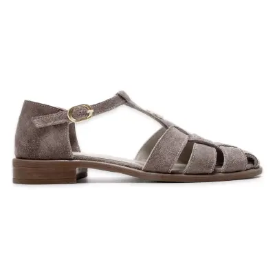 Zeyn 4168 Günlük Vizon Kadın Sandalet - 1