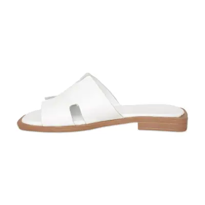 Zeyn 8012 Beyaz Kadın Terlik - ZEYN (1)