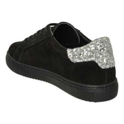 Zeyn 928 Günlük Sneakers Siyah Kadın Spor Ayakkabı - 4